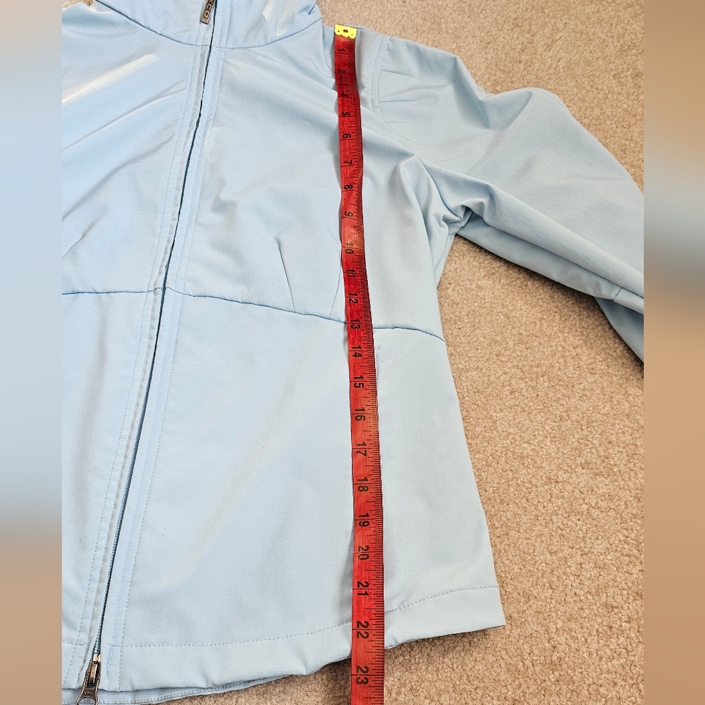 Columbia Light Blue Women's Jacket, fleece lined, excellent condition - Picture 10 of 12
